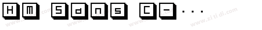 HM Sans C字体转换